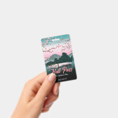 Blossom Hall Pass Abzeichen Ausweis (Handheld)