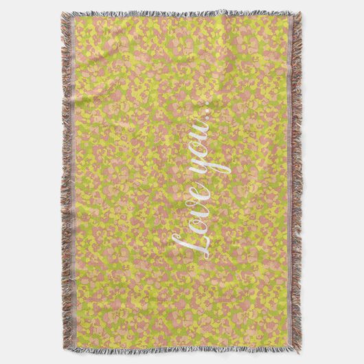 Blossom Haze Decke (Vorderseite Vertikal)