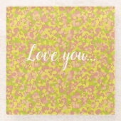 Blossom Haze Glasuntersetzer (Vorderseite)