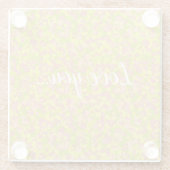 Blossom Haze Glasuntersetzer (Rückseite)