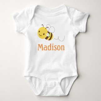 Blossom Hummel Custom Personalisiert Baby's Name Baby Strampler