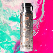 Blossom Hydration - Personalisiert Boho Floral Trinkflasche