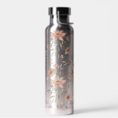 Blossom Hydration - Personalisierte Boho-Blumen Trinkflasche (Links)