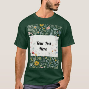 Blossom im Stil: Anpassbar T-Shirt