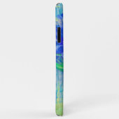 Blossom in Blauem Violett Case-Mate iPhone Hülle (Hinten/Rechts)