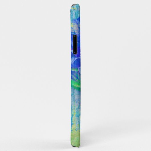 Blossom in Blauem Violett Case-Mate iPhone Hülle (Hinten/Rechts)