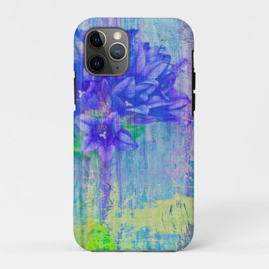 Blossom in Blauem Violett Case-Mate iPhone Hülle (Rückseite)