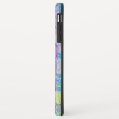 Blossom in Blauem Violett Case-Mate iPhone Hülle (Hinten/Links)