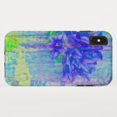 Blossom in Blauem Violett Case-Mate iPhone Hülle (Rückseite (Horizontal))