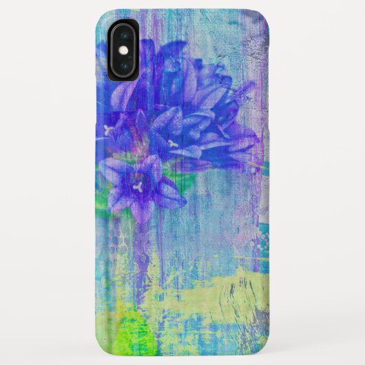 Blossom in Blauem Violett Case-Mate iPhone Hülle (Rückseite)
