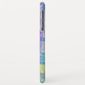 Blossom in Blauem Violett Case-Mate iPhone Hülle (Hinten/Links)