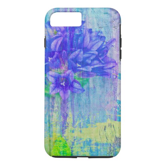 Blossom in Blauem Violett Case-Mate iPhone Hülle (Rückseite)