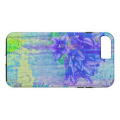 Blossom in Blauem Violett Case-Mate iPhone Hülle (Rückseite (Horizontal))