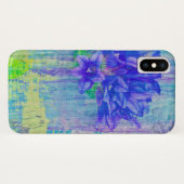 Blossom in Blauem Violett Case-Mate iPhone Hülle (Rückseite (Horizontal))
