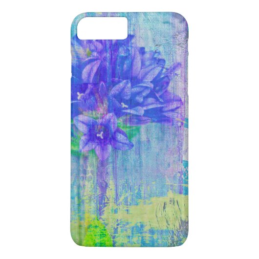 Blossom in Blauem Violett Case-Mate iPhone Hülle (Rückseite)