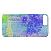 Blossom in Blauem Violett Case-Mate iPhone Hülle (Rückseite (Horizontal))