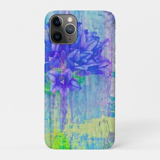 Blossom in Blauem Violett Case-Mate iPhone Hülle (Rückseite)
