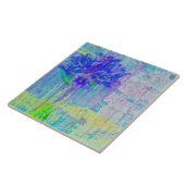 Blossom in Blauem Violett Fliese (Seite)