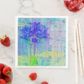 Blossom in Blauem Violett Serviette (Beispiel)