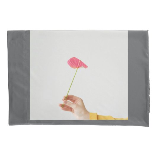 "Blossom in Hand Kissen Abdeckung Kissenbezug (Vorderseite)