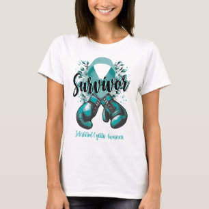 Blossom Interstitielle Cystitis Warrior Survivor T-Shirt