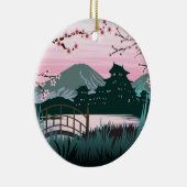 Blossom Keramik Ornament (Rechts)