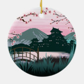 Blossom Keramik Ornament (Hinten)