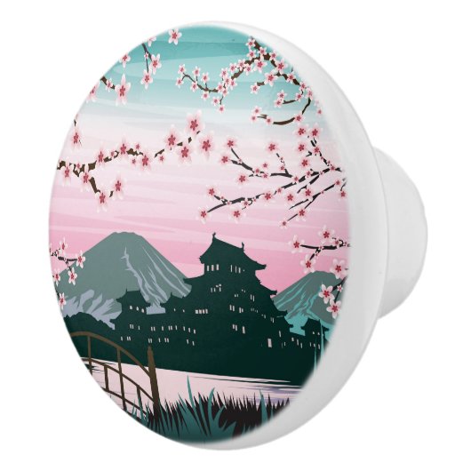 Blossom Keramikknauf (Rechts)