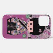 Blossom Kokeshi Case-Mate iPhone Hülle (Rückseite (Horizontal))