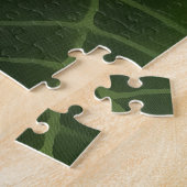 Blossom-Kranz von hellrosa Frangipani Puzzle (Seite)