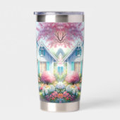 Blossom Lane Blue Cottage Garden Thermobecher (Rechts)