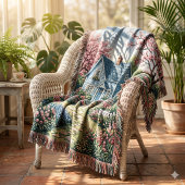 Blossom Lane Blue Cottage Garten Decke