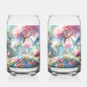 Blossom Lane Blue Cottage Garten Dosenglas (Rechts)
