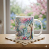 Blossom Lane Blue Cottage Garten Kaffeetasse