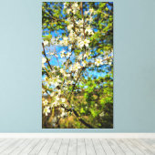 Blossom Leinwanddruck (Insitu (Holzboden))