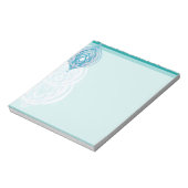 Blossom Open | Anpassbarer Editor Notizblock (Rotiert)