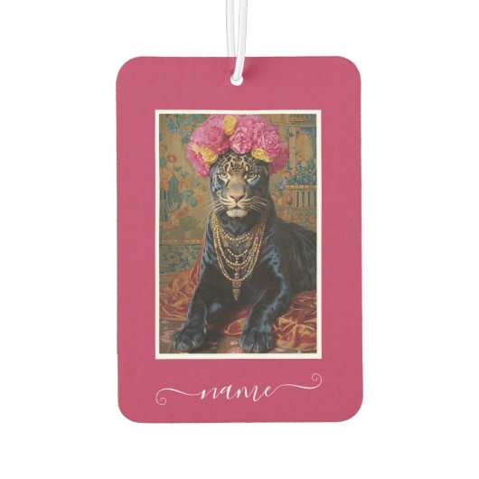 Blossom Panther Autolufterfrischer (Rückseite)