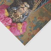 Blossom Panther Seidenpapier (Ausschnitt)