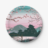 Blossom Pappteller (Vorderseite)