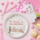 Blossom-Party mit Katzen Pappteller (Party)