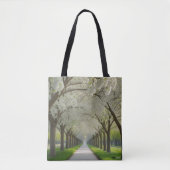"Blossom Pathway - Frieden mit dir tragen" Tasche (Vorderseite)