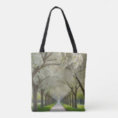 "Blossom Pathway - Frieden mit dir tragen" Tasche (Rückseite)
