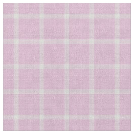 Blossom Pink Karo Stoff (Nahaufnahme)