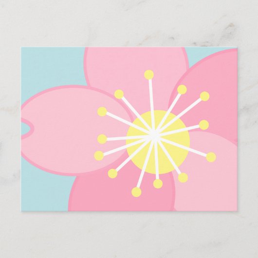 Blossom Postkarte (Vorderseite)