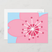 Blossom Postkarte (Vorne/Hinten)