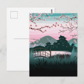 Blossom Postkarte (Vorne/Hinten)