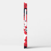 Blossom Rot: Abstraktes handGezeichnet Muster. Case-Mate iPhone Hülle (Rückseite / Links)