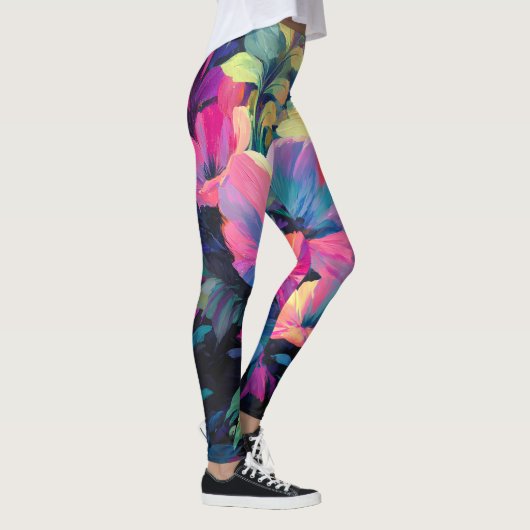 Blossom Rush Spring Blumengarten Leggings (Rechts)