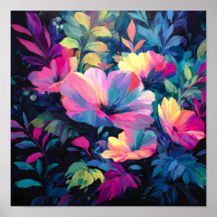 Blossom Rush Spring Blumengarten Poster