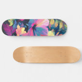 Blossom Rush Spring Blumengarten Skateboard (Horizontal)
